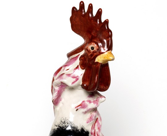 Objet décoration - coq porcelaine - le coq gourmand - marseille