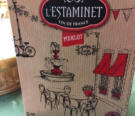CUBI VIN ROUGE ESTAMINET