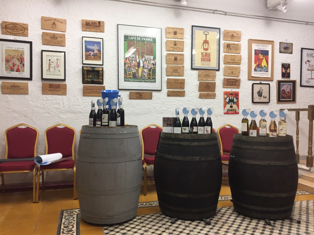 dégustation des vins du languedoc